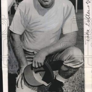 1954 Press Photo Howard (Red Hickey), San Francisco 49ers Football Coach Sale Popular