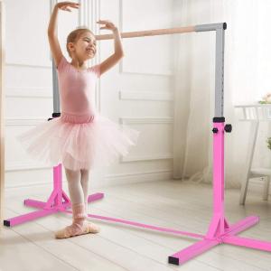 - Adjustable Gymnastics Bar Horizontal Bar for Kids-Pink Cheap Pice Cost