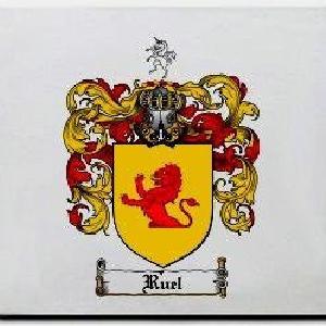 Ruel Family Shield / Coat Of Arms Mouse Pad Clearance Affordable