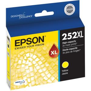 Epson DURABrite Ultra 252XL Original High Yield Inkjet Ink Cartridge - Yellow - 1 Each T252XL420-S Discount Free Shipping