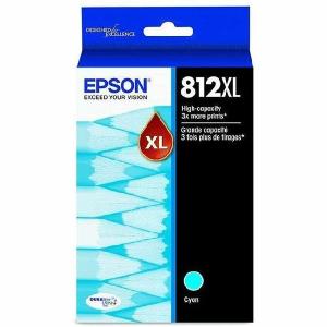 Epson DURABrite Ultra T812 Original High Yield Inkjet Ink Cartridge - Cyan - 1 Each T812XL220-S Outlet Sast