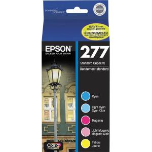 Epson Claria 277 Original Inkjet Ink Cartridge - Multi-pack - Cyan, Magenta, Yellow, Light Cyan, Light Magenta Pack T277920-S Buy Cheap Low Cost