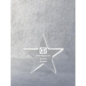 Acrylic Star Performer Paperweight Clearance Limited Edition