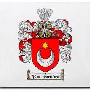 Von-senden Family Shield / Coat Of Arms Mouse Pad Outlet Factory Outlet