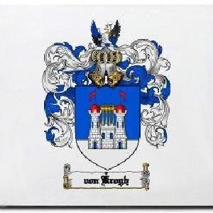 Von-krogh Family Shield / Coat Of Arms Mouse Pad Sale Best Sale