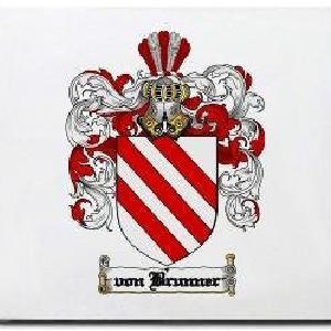 Von-brunner Family Shield / Coat Of Arms Mouse Pad Websites For Sale