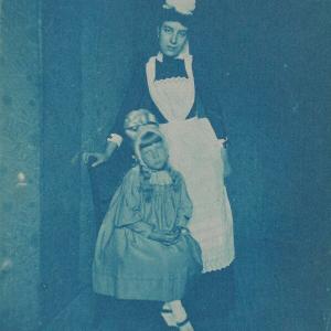 (Mary) Gladys Storey with a maid Greetings Card Discount In China