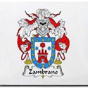Zambrano Family Shield / Coat Of Arms Mouse Pad Looking For Sale Online