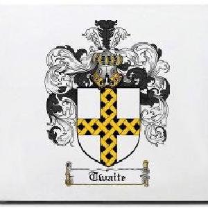 Twaite Family Shield / Coat Of Arms Mouse Pad For Nice For Sale