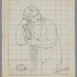 'Venus Anadyomene' Greetings Card Cheap Sale Finishline