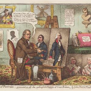 'Two pair of portraits' Greetings Card Clearance Inexpensive