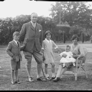 'Thorold family group' Greetings Card Cheapest Pice