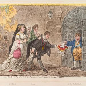 'Theatrical mendicants, relieved' Greetings Card Clearance Extremely