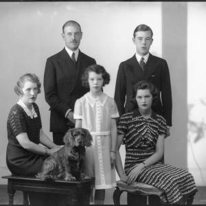 'The Wernher family' Greetings Card Low Cost