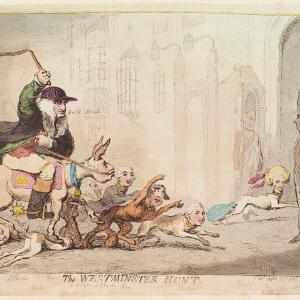 'The Westminster hunt' Greetings Card Nicekicks Cheap Pice