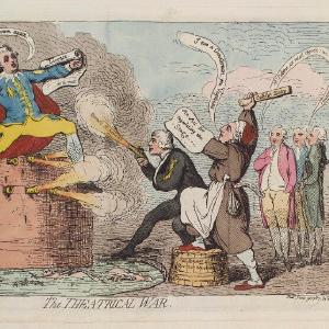 'The theatrical war' Greetings Card Cheap Discounts