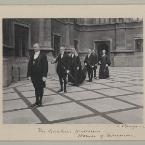 'The Speaker's procession' Greetings Card Order Cheap Pice
