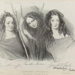 'The singing witches' Greetings Card View Cheap Pice