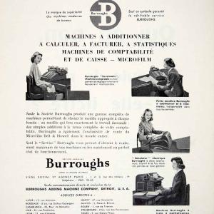 1953 Ad Burroughs Adding Machine Calculating Office Electric Calculator VEN8 New Arrival Cheap Online