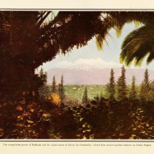 1910 Print Smiley Heights Mount San Bernardino Redlands California Landscape PM3 Official For Sale