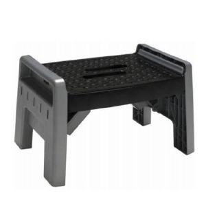 Cosco 11-905-PBL4 Safety 1St Folding Single Step Stool, Black/Platinum Buy Cheap Latest