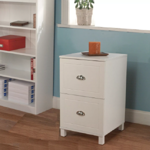 Two-Drawer Filing Cabinet, Antique White (#148) Outlet Store Online
