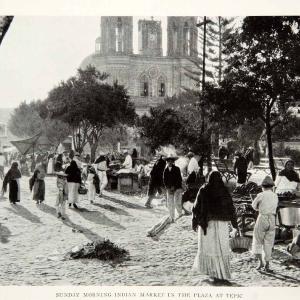 1923 Print Tepic Mexico Marketplace Indian Native American Historical NGMA1 Buy Cheap Pay With Paypal