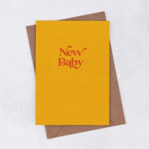 'New Baby' Greetings Card Latest Collections Online