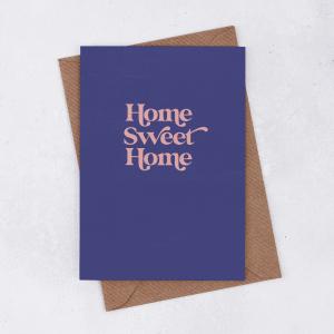 'Home Sweet Home' Greetings Card Buy Cheap Pay With Visa