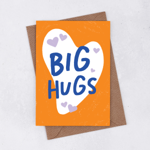 'Big Hugs' Greetings Card Buy Cheap Visit New