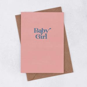 'Baby Girl' Greetings Card Buy Cheap Best Store To Get