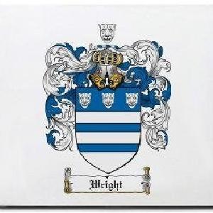 Wright Family Shield / Coat Of Arms Mouse Pad Sale Top Quality