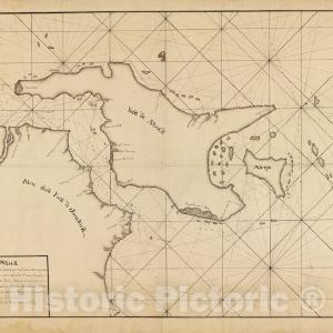 Historic 1770 Map - Carta Plana que contiene el Estrecho de Banca y el de biliton, nuebamente emendada y corregida por el Navio espaol, el buen consejo y segn. Deals Online