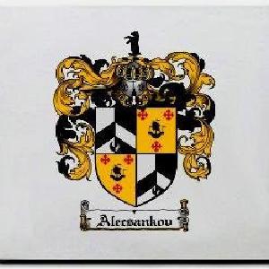Alecsankov Family Shield / Coat Of Arms Mouse Pad Cheap Sale Inexpensive