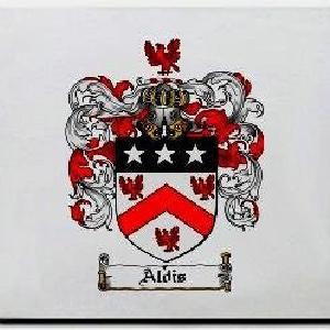 Aldis Family Shield / Coat Of Arms Mouse Pad Cheap Sale Marketable