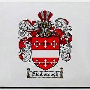 Aldeborough Family Shield / Coat Of Arms Mouse Pad Looking For Sale Online