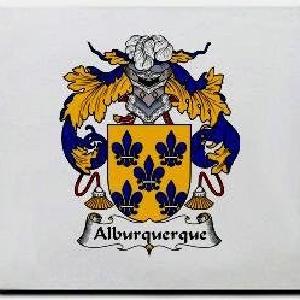 Alburquerque Family Shield / Coat Of Arms Mouse Pad Discount Store