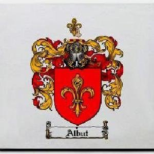 Albut Family Shield / Coat Of Arms Mouse Pad Newest For Sale