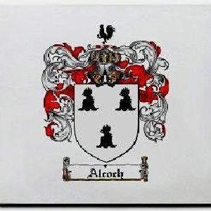 Alcoch Family Shield / Coat Of Arms Mouse Pad Clearance Inexpensive