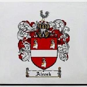 Alcock Family Shield / Coat Of Arms Mouse Pad Ebay Online
