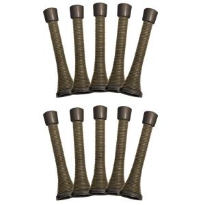 Design House Spring Door Stop in Oil-Rubbed Bronze, 3.1-Inch, 10-Pack Free Shipping 2025 New