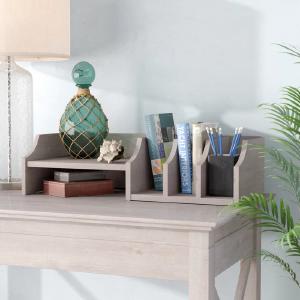 Washed Gray Adalius Desktop File Organizer Cheap Pice Free Shipping