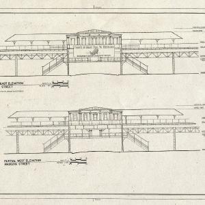 Blueprint HAER Ill, 16-CHIG, 108G- (Sheet 4 of 4) - Union Elevated Railroad, Madison-Wells Station, Madison & Wells Streets, Chicago, Cook County, IL Manchester