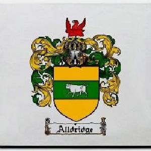 Alldridge Family Shield / Coat Of Arms Mouse Pad Enjoy For Sale