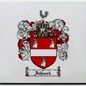 Allcock Family Shield / Coat Of Arms Mouse Pad Cheap Real Eastbay