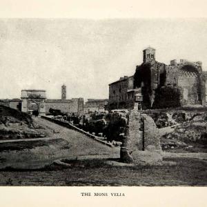 1905 Print Mons Velia Rome Ancient Elea Italy Palatine Hill Oppian XHD4 Cheap Purchase