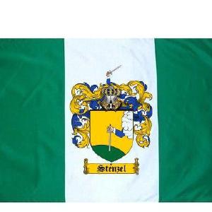 Stenzel Coat of Arms Flag / Family Crest Flag Sale Cheap Online