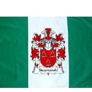 Stegmanski Coat of Arms Flag / Family Crest Flag Cheap Sale Pick A Best