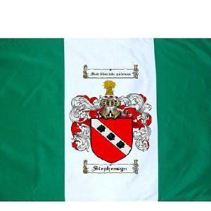 Stephensyn Coat of Arms Flag / Family Crest Flag Clearance Recommend
