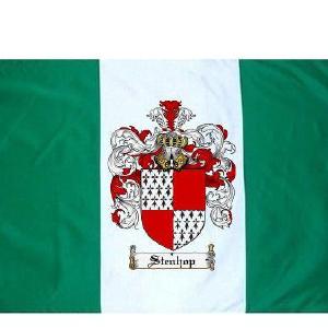 Stenhop Coat of Arms Flag / Family Crest Flag Clearance Pirce Sale